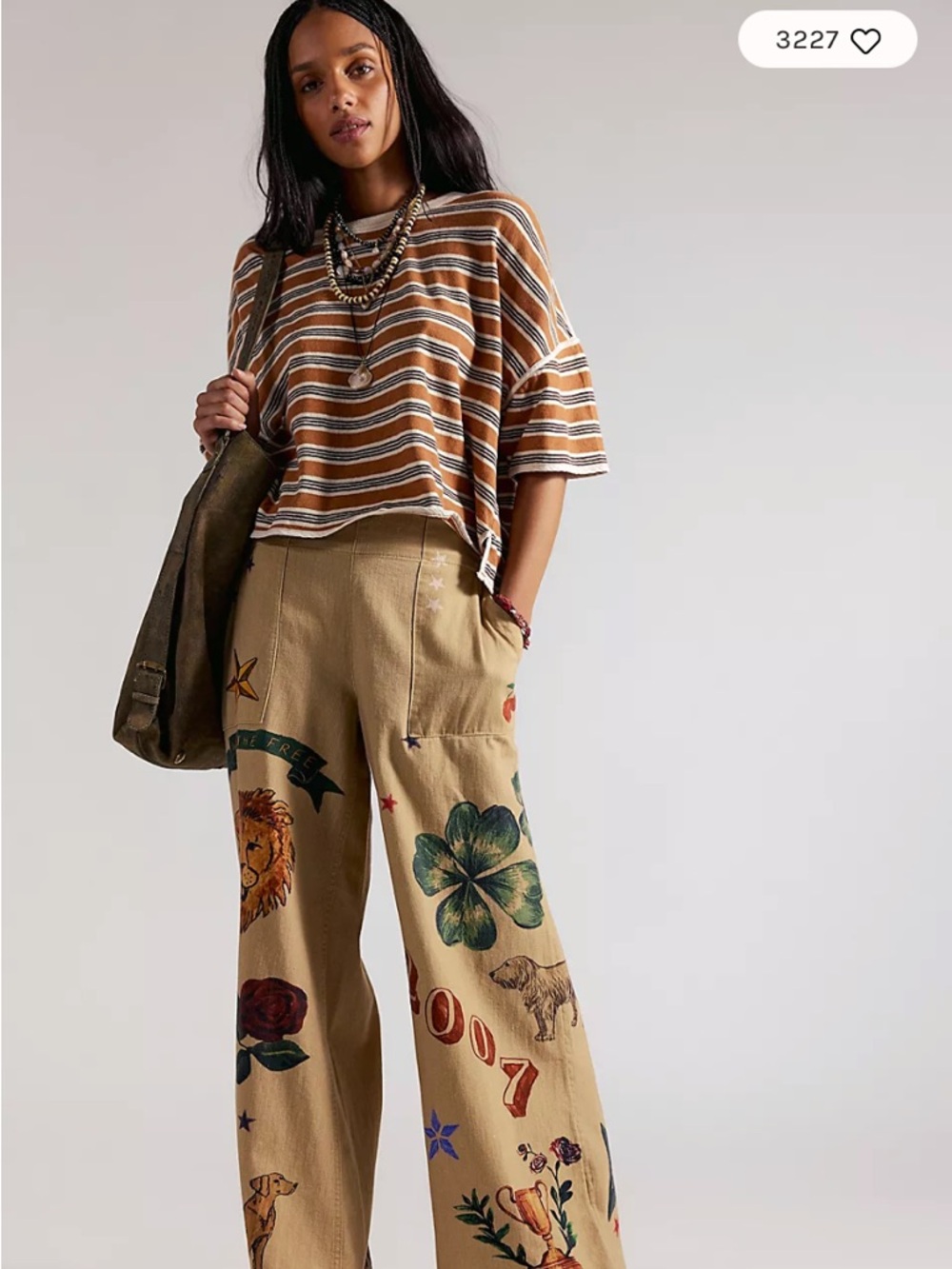 We The Free Khaki Como Cream Pull On Pants Sz S NWT